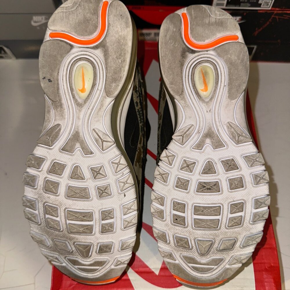 PREOWNED Nike Air Max 97 Premium QS Country Camo Germany US Size 6 AJ2614 204 - Picture 8 of 10